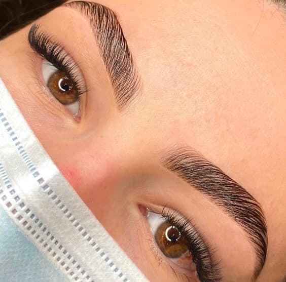 Threading and brow design — Dolls Coiffure