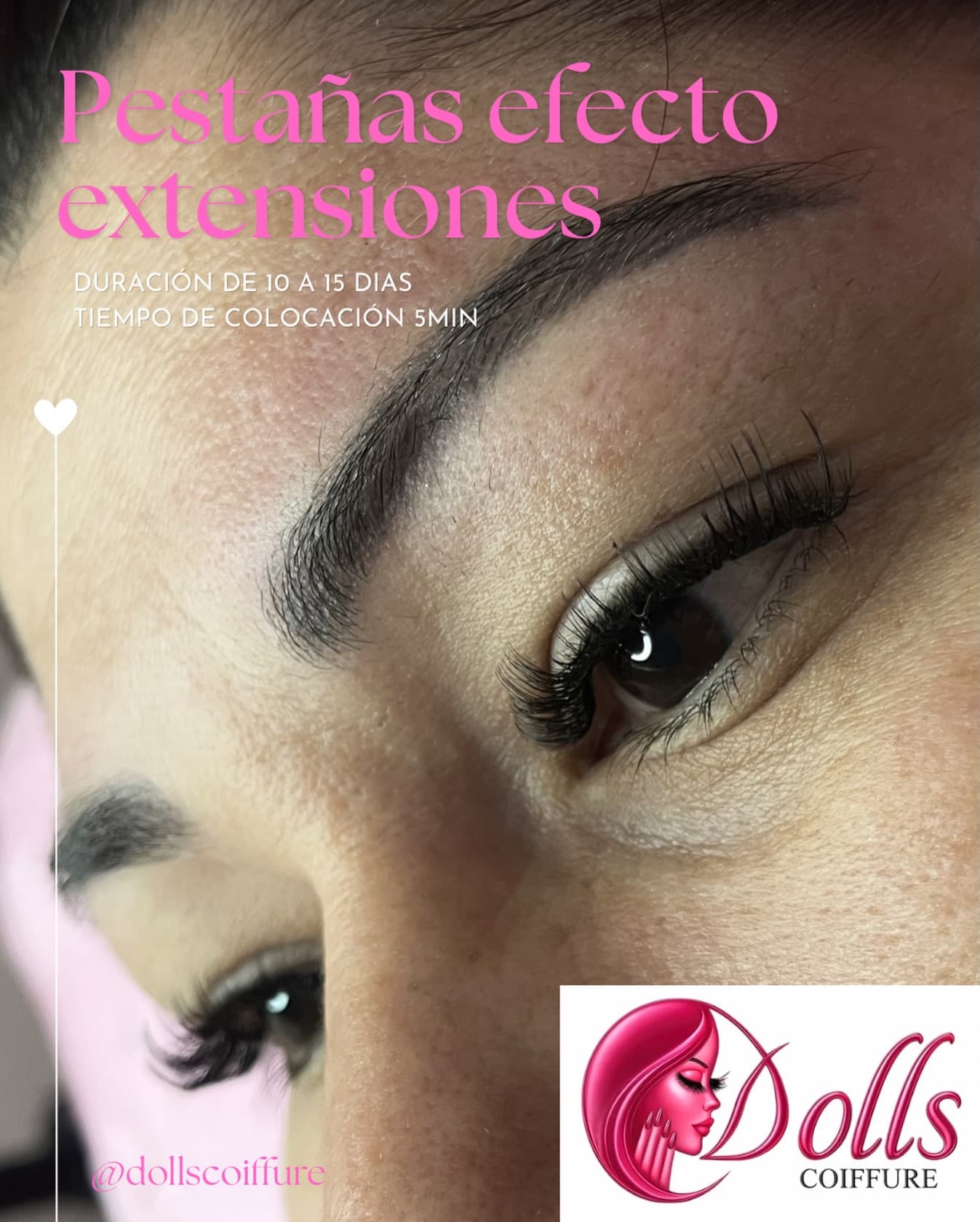 Promoción lash efecto extensiones